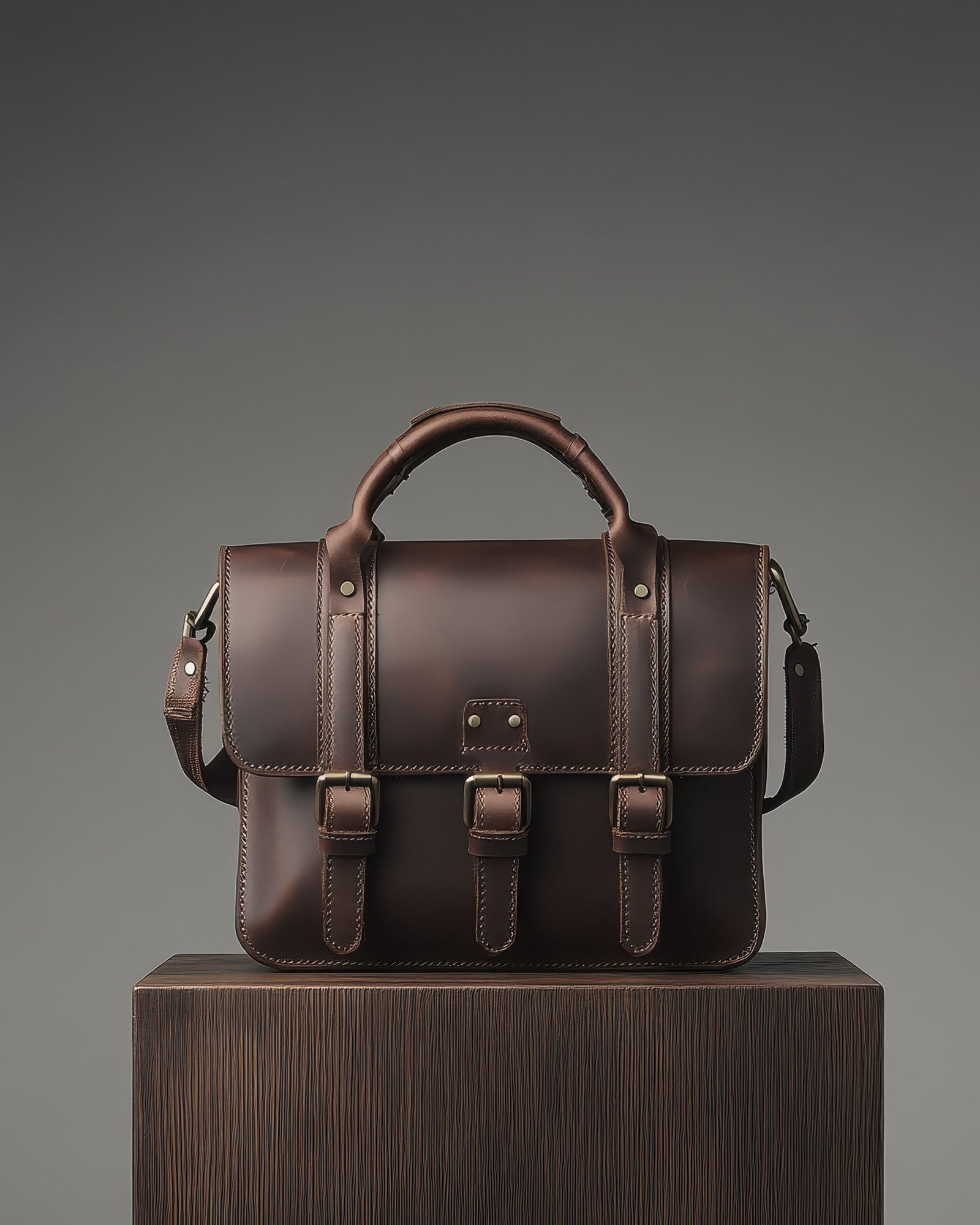 Heritage Leather Satchel