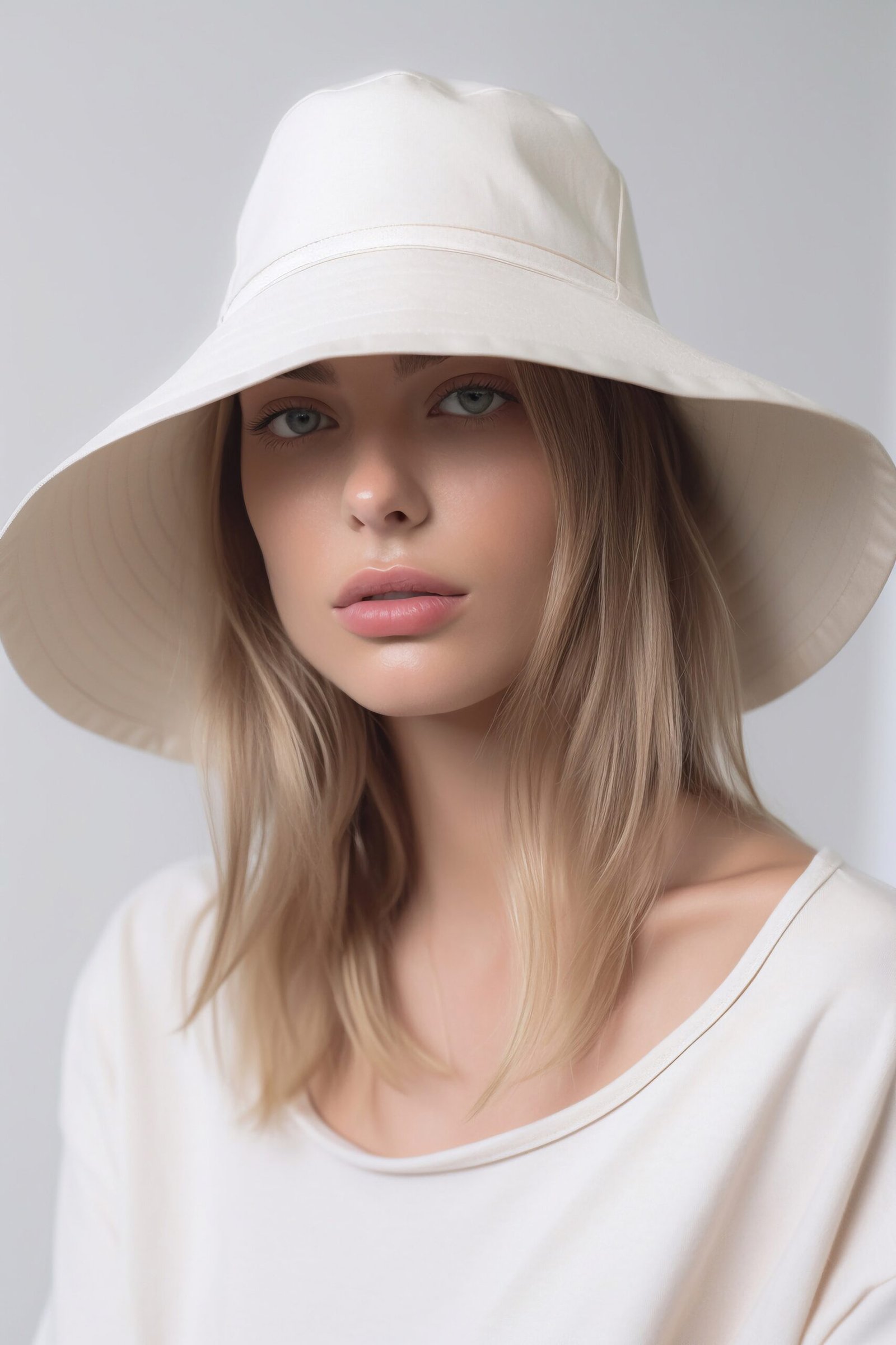 Classic Cream Sun Hat