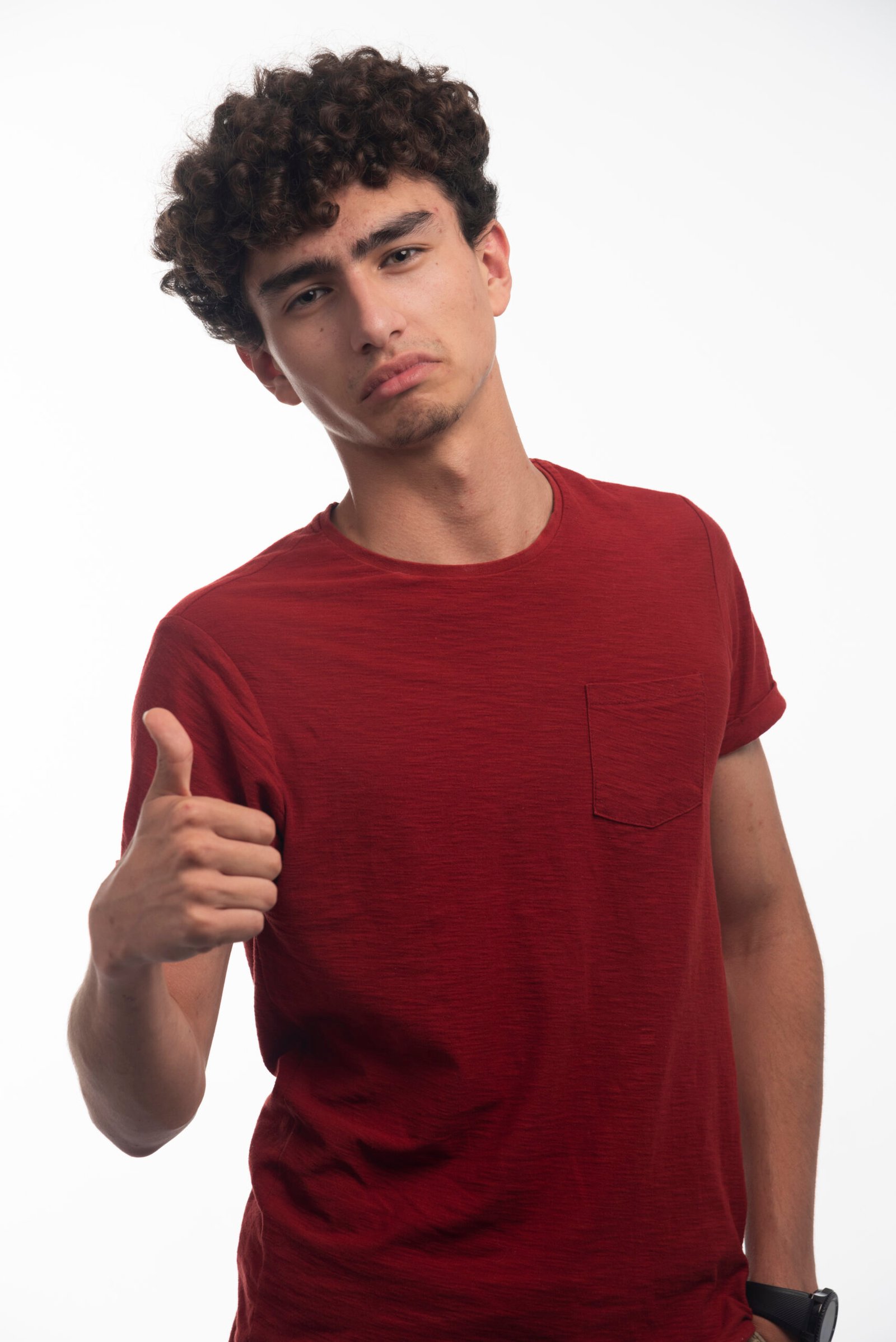 Merlot Pocket Tee - Image 3