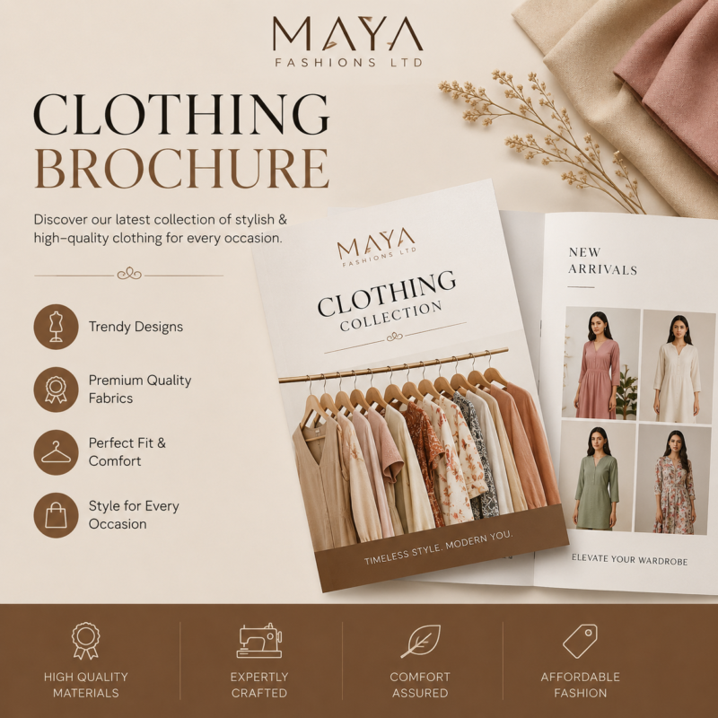 Clothing Brochure
